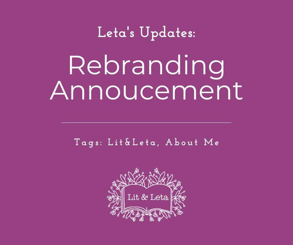 Leta’s Updates: Rebranding Announcement